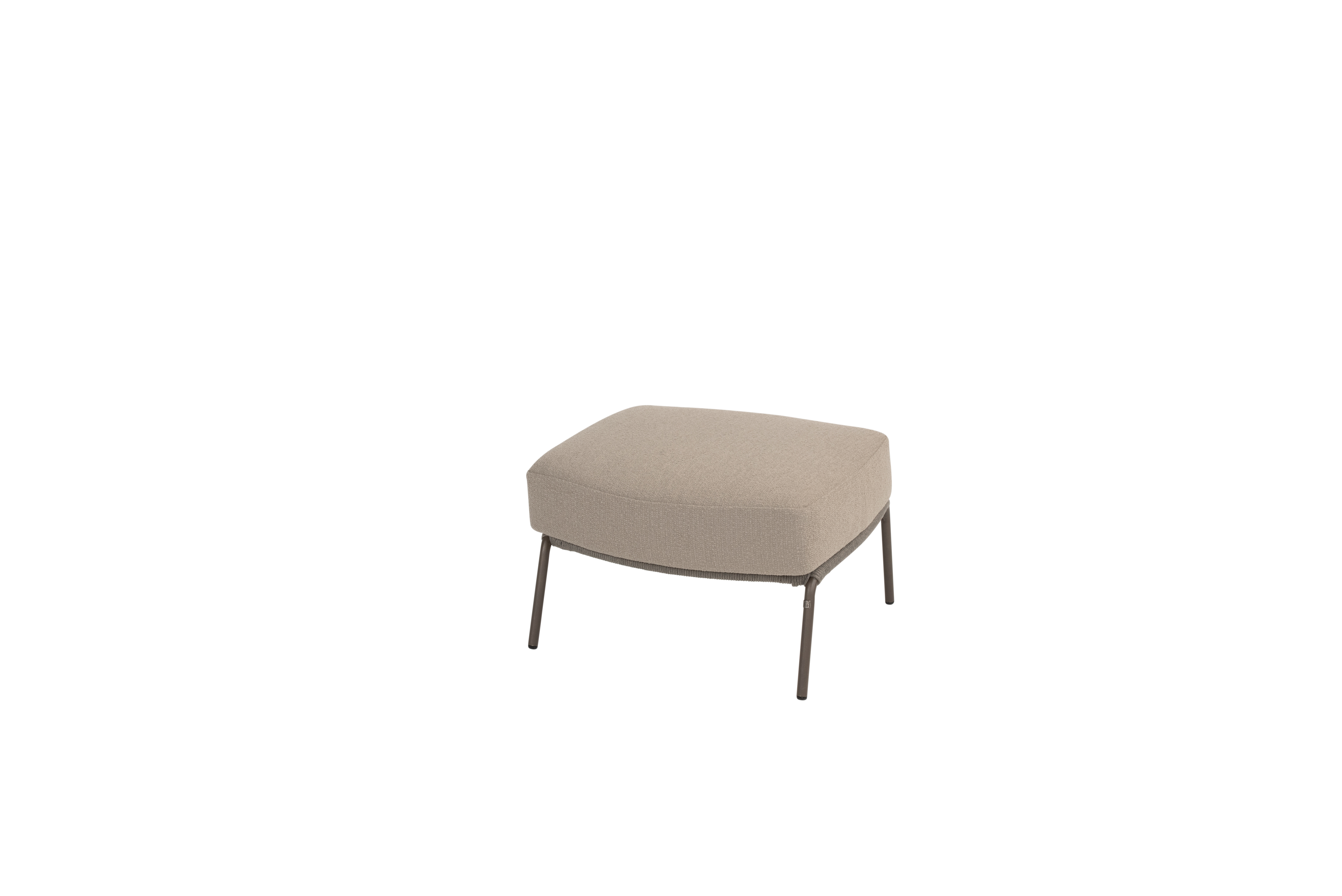  4 Seasons Capalbio Foostool W/cushion - Terre